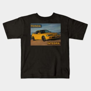 JDM Honda Integra - Cartoon Design Kids T-Shirt